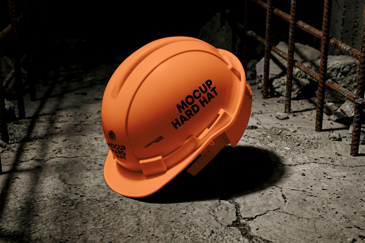 Hard Hat Mockup, a Hat Mockup by PopotLane (Photo 2 of 4)
