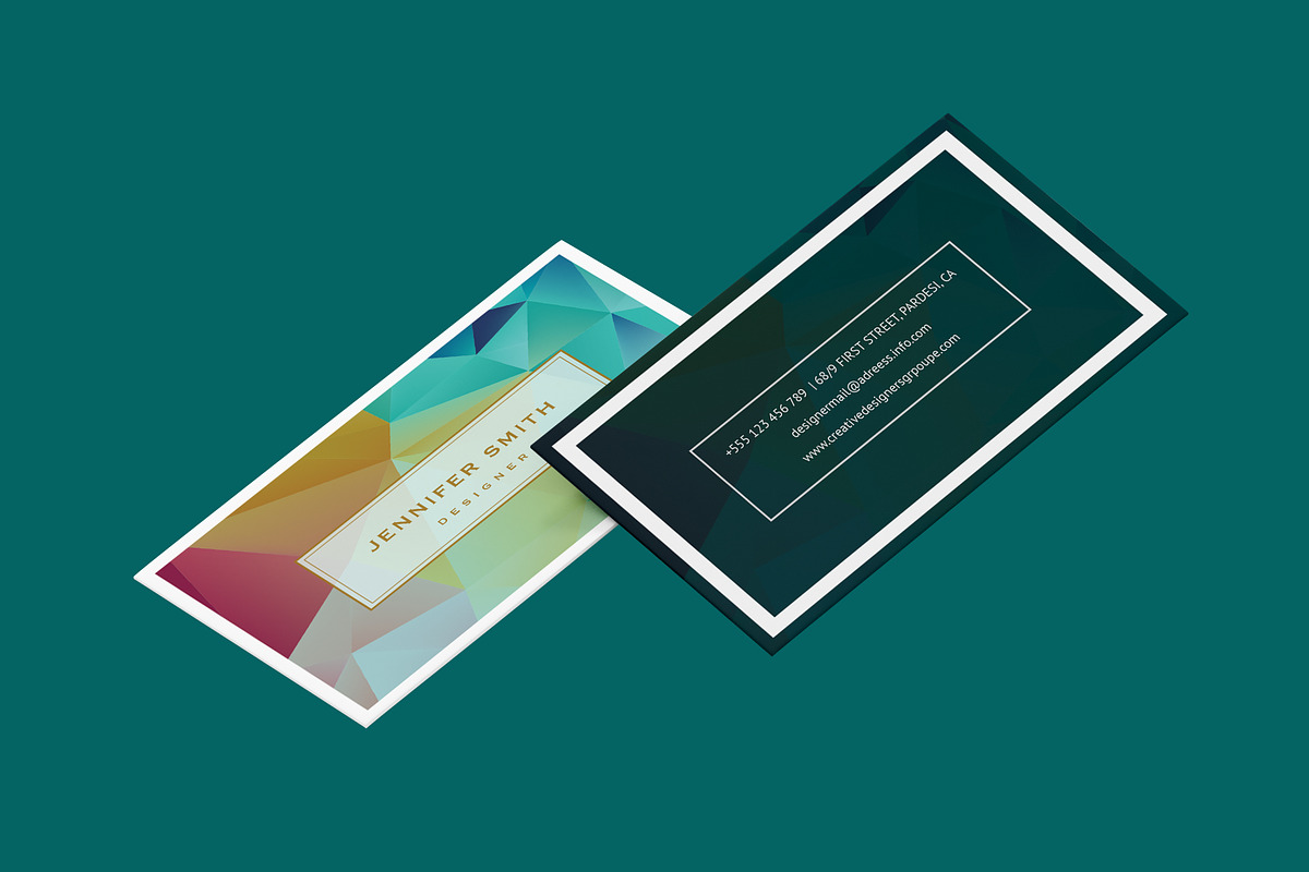 Business Card, a Business Card Template by ZAAS (Photo 2 of 3)
