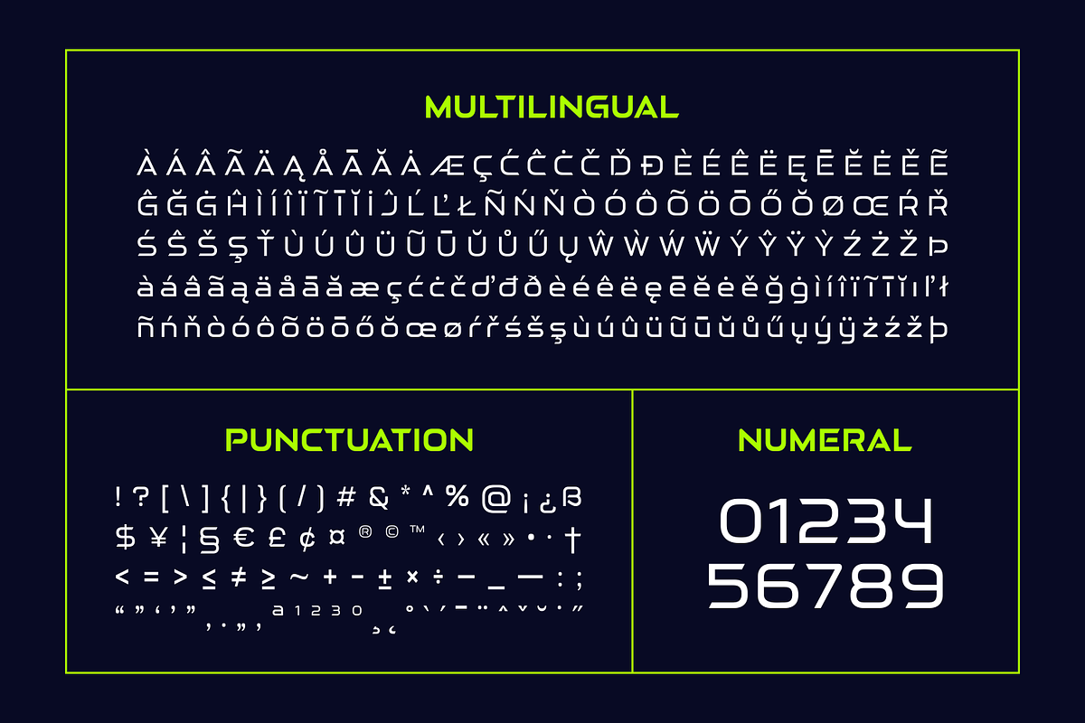 Alternox Fonts Famliy, a Sans Serif Font by Asenbayu (Photo 13 of 14)