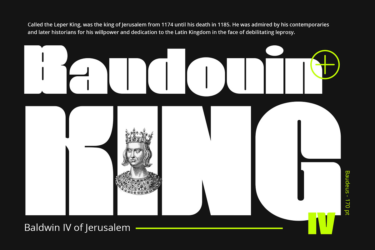 Baudeus, a Sans Serif Font by Damelev (Photo 5 of 8)