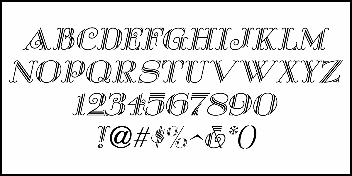 Merriment JNL, a Sans Serif Font by Jeff Levine Fonts (Photo 5 of 5)
