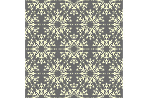 Flower geometric pattern. Seamless, a Pattern Graphic by RODINA