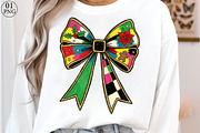 Christmas Holiday Bow PNG, an Illustration by Libby Wishes (Thumbnail 1 of 8)