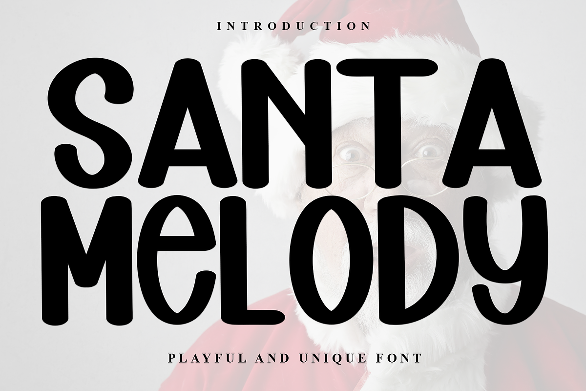 Santa Melody, a Sans Serif Font by InermediaSTUDIO (Photo 1 of 8)