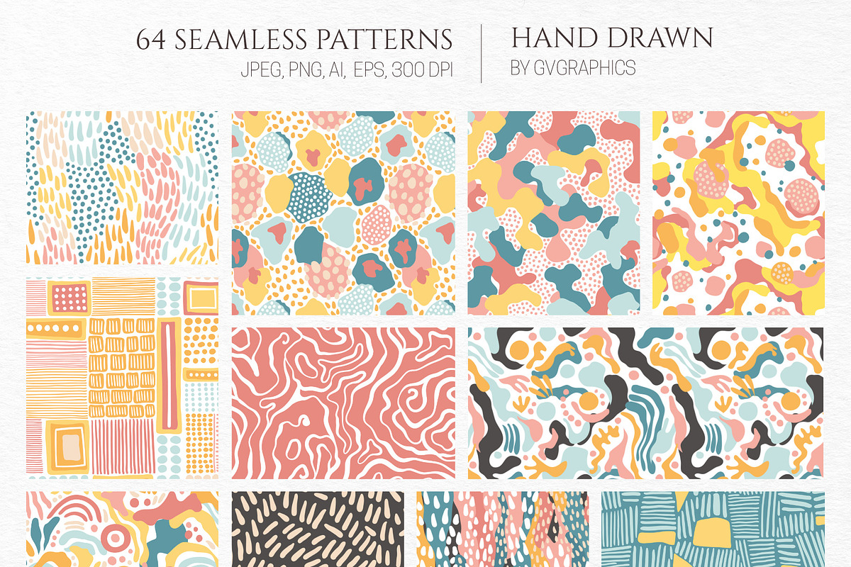 Chaos and Order Patterns, a Pattern Graphic by GVGraphics (Photo 5 of 16)