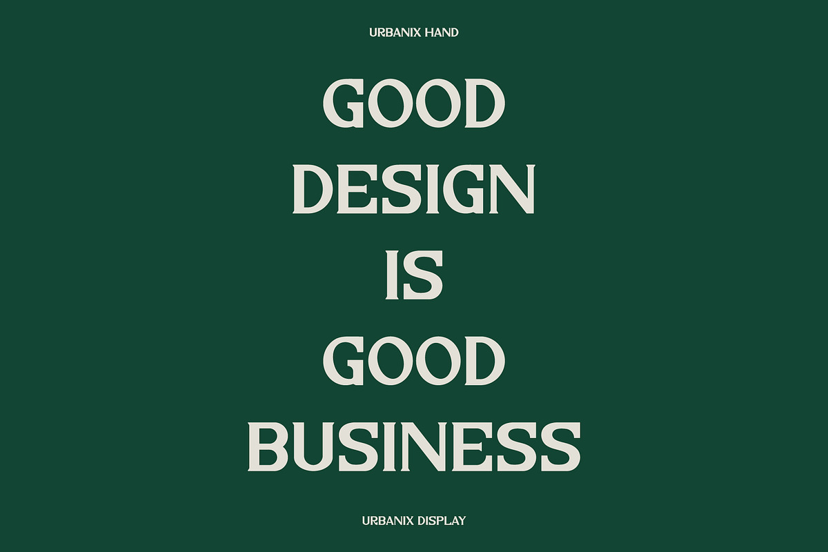 Urbanix Serif Font, a Serif Font by merakistd (Photo 2 of 14)