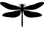 Dragonfly Silhouette, an Object Graphic by Designer_Momina (Thumbnail 2 of 20)