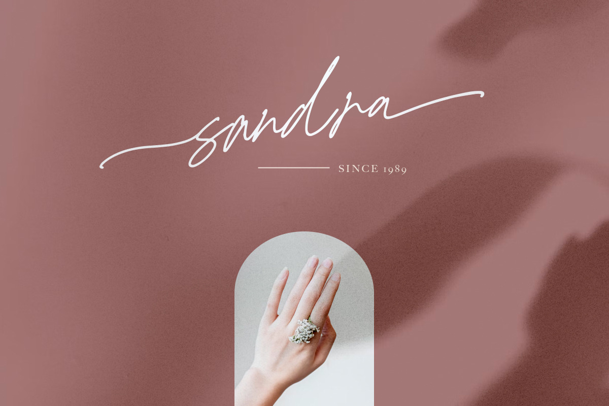 Merry Book - Signature Script, a Script Font by Letterhend Studio (Photo 5 of 9)
