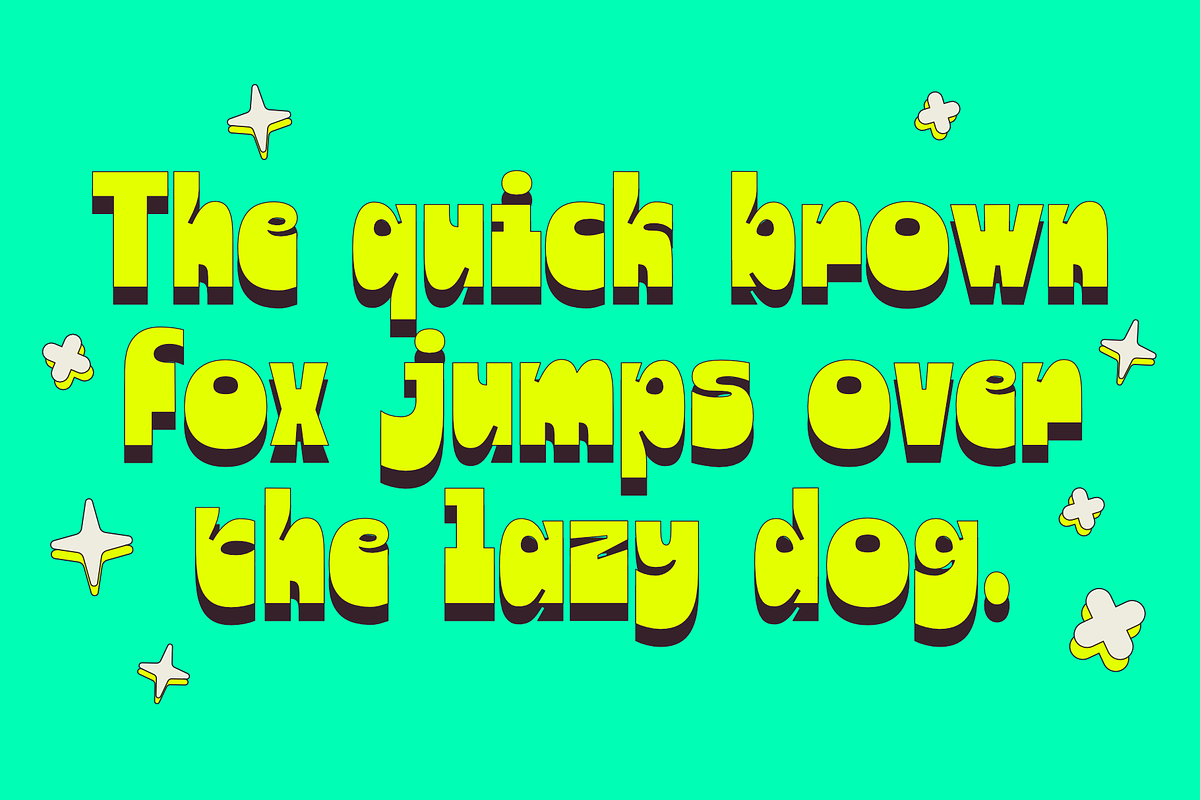 Oui Marion Bold & Bouncy Font, a Sans Serif Font by Oui Studio (Photo 2 of 10)