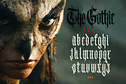 Gothic vector letters - 031, an Object Graphic by GeekClick (Thumbnail 5 of 17)