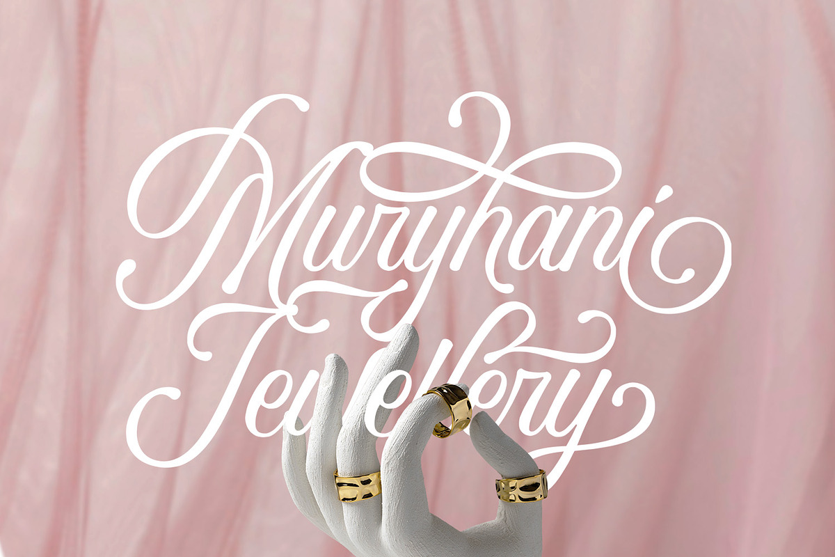 Aurethia - Beauty Calligraphy Font, a Script Font by Subectype Studio (Photo 8 of 15)