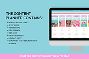 Colorful Instagram Planner, a Marketing Template by SunshineStudioBoutique (Thumbnail 2 of 9)