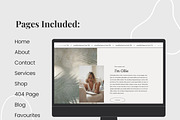Aesthetic Squarespace 7.1 Template, a Squarespace Template by Forth and Wild (Thumbnail 8 of 9)