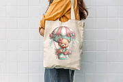 Baby in bloom Teddy bear png, a Seasonal Illustration by CreationArt (Thumbnail 7 of 7)