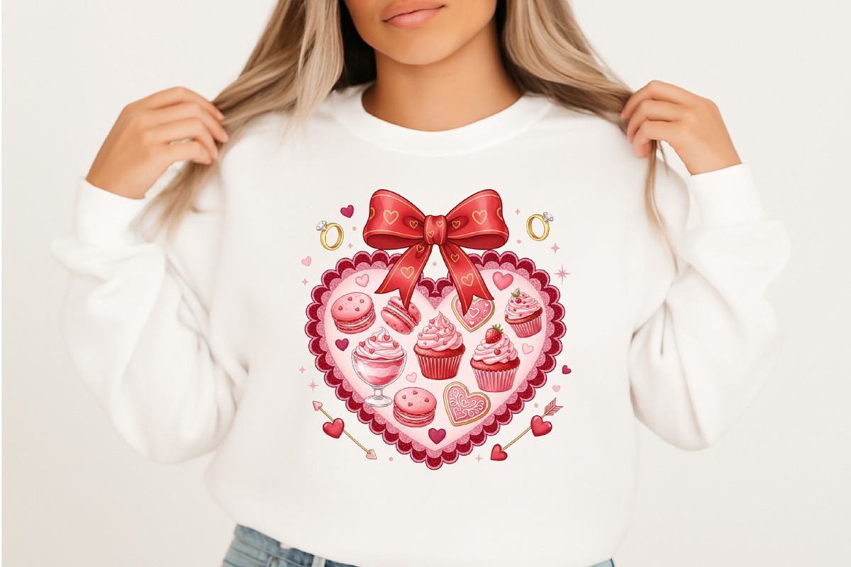 Kisses Valentine Heart Png, Coquette, an Illustration by Designking (Photo 6 of 6)