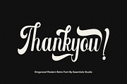 Kingsroad, a Script Font by Essentials Studio (Thumbnail 10 of 10)