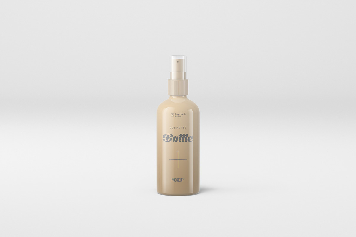 Cosmetic Bottle Mockup #4, a Cups & Container Mockup by Seven Lights (Photo 5 of 9)