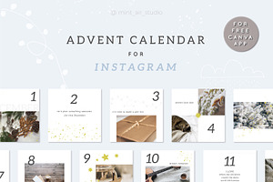 Advent Calendar for Instagram