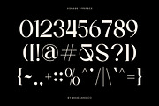 Vorage | Modern Minimalist Typeface, a Serif Font by Mahesans Co (Thumbnail 6 of 10)