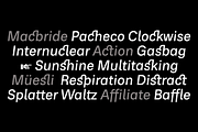 RNS Physis Family, a Sans Serif Font by RNS Fonts (Thumbnail 3 of 15)