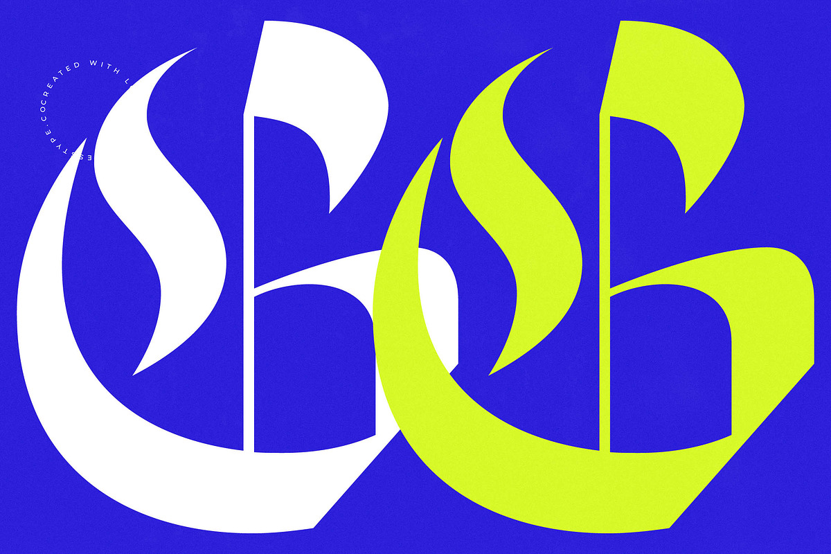 Wilfred Knights Modern Blackletter, a Blackletter Font by timelesstype.co (Photo 3 of 20)