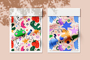 Doodle shapes, kids seamless pattern, a Pattern Graphic by Good Studio (Thumbnail 6 of 6)