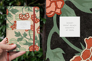 Vintage Japanese Flower Woodcuts, an Object Graphic by Blixa 6 Studios (Thumbnail 7 of 23)
