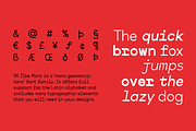 SK Ilke Mono, a Sans Serif Font by Salih Kizilkaya (Thumbnail 4 of 15)
