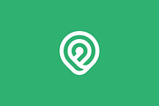 Letter A Pin Logo Templates, a Branding & Logo Template by ganuDESIGN (Thumbnail 3 of 3)