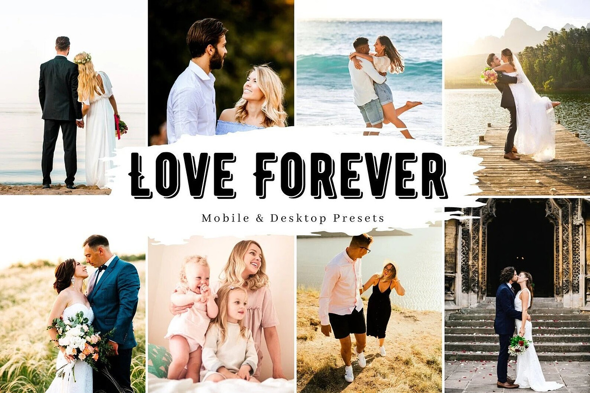 10 Love Forever Lightroom Presets, a Preset Add-On by LucaTheme (Photo 1 of 9)