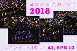 SET 4 / Xmas Fireworks 2018