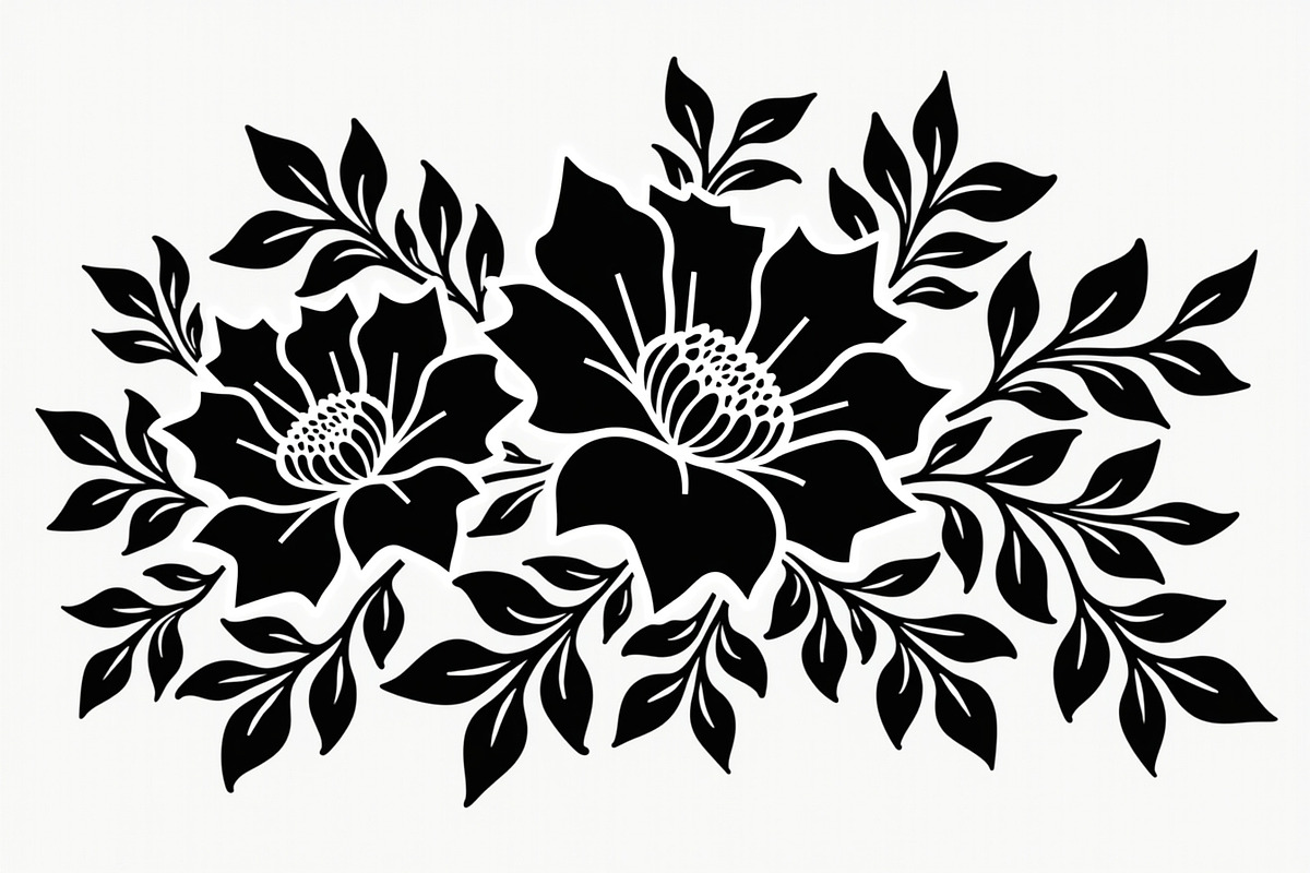 Floral Pattern Laser Cut Design Bund, an Object Graphic by Designs_River (Photo 4 of 10)