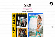 SK8 instagram graphic template, a Social Media Template by Chanut is industries (Thumbnail 7 of 8)