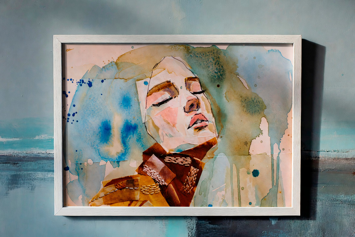 Collage Woman ART, a Wallpaper Graphic by O m N i  Studio (Photo 12 of 15)