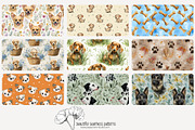80 dog seamless pattern, a Pattern Graphic by Poppy Lane Studio (Thumbnail 8 of 11)