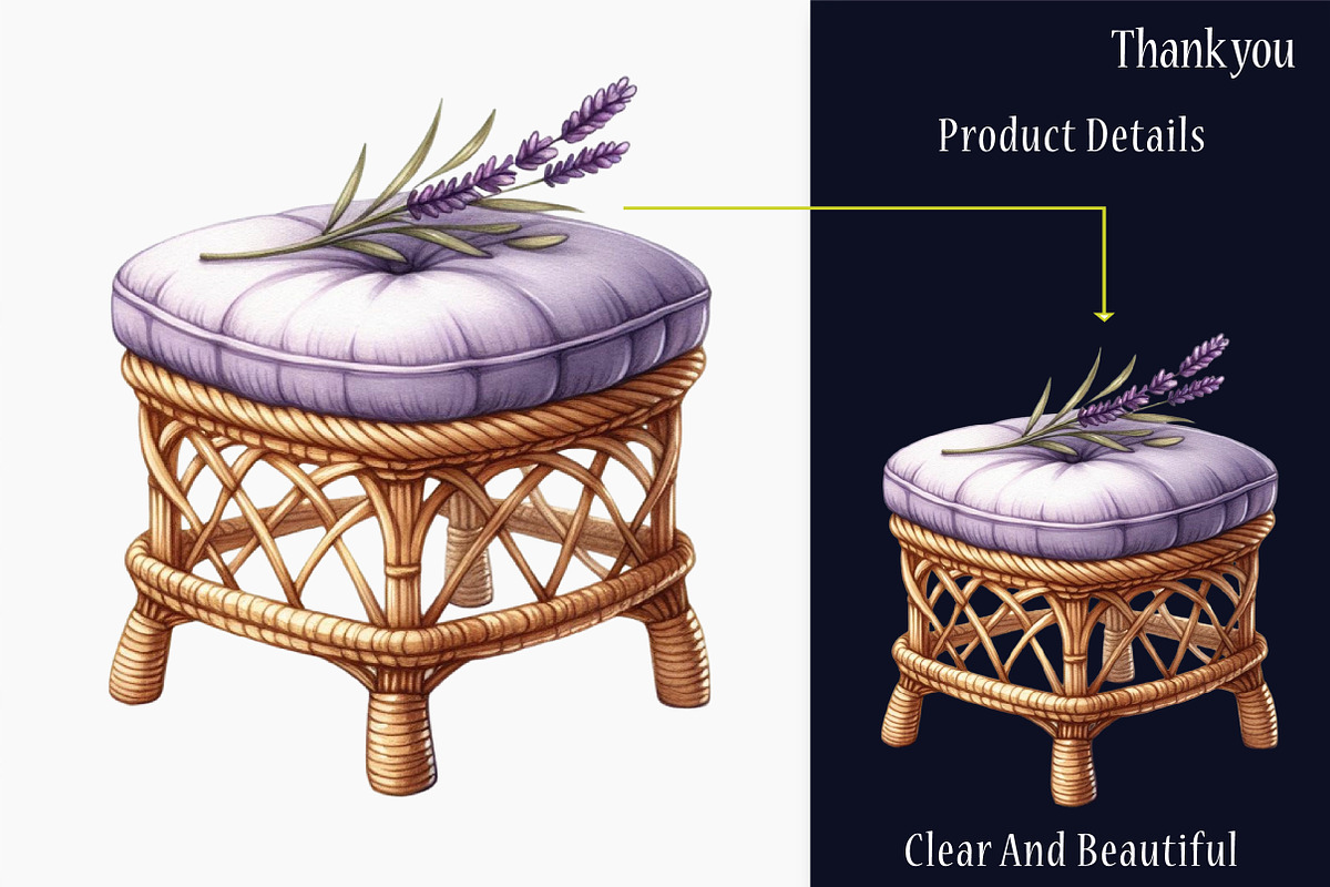 Watercolor Purple Boho Interior, a Graphic by designcity5 (Photo 4 of 5)
