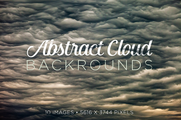 Abstract Cloud Backgrounds Volume 1