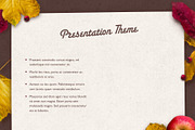 Golden Leaves PowerPoint Theme, a Presentation Template by Jumsoft (Thumbnail 18 of 19)
