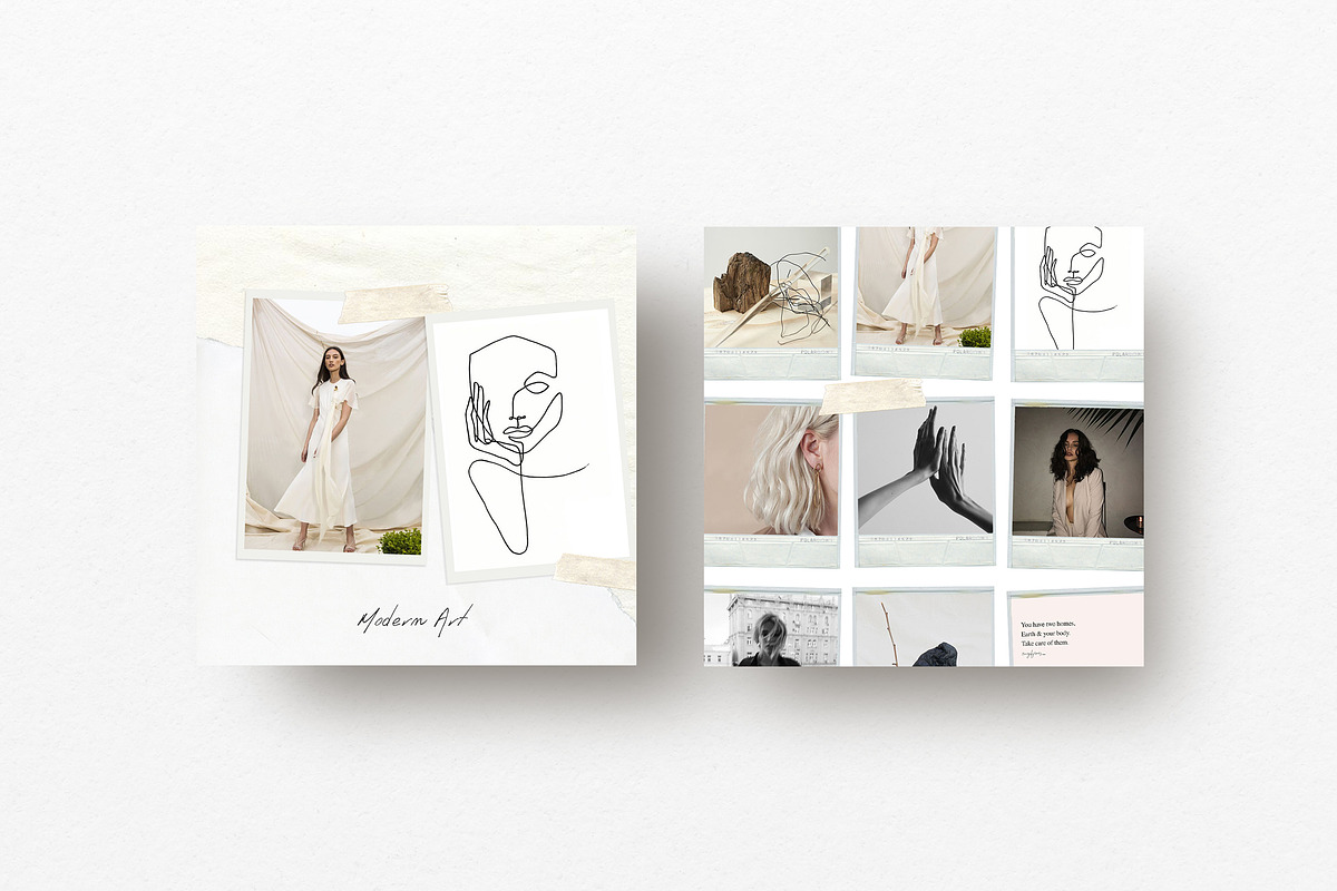 CANVA & PS / Camea social media, a Social Media Template by Simple có (Photo 3 of 10)