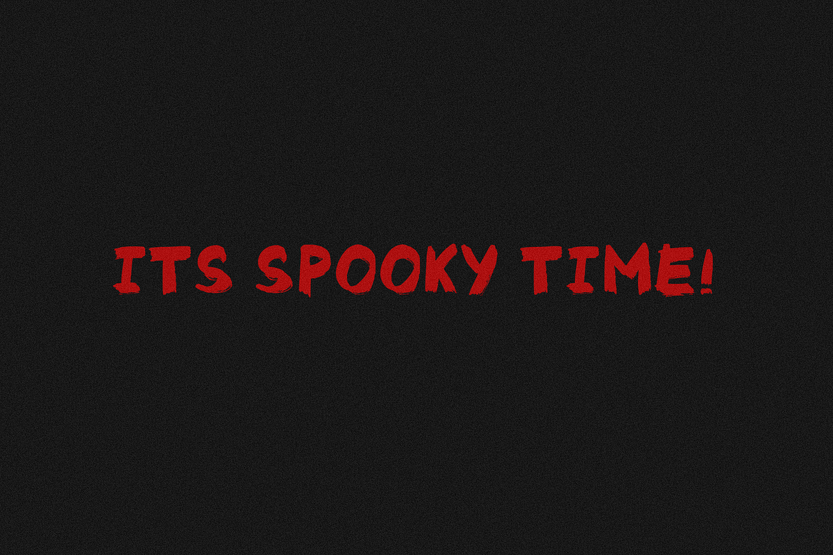 SPOOKYSAN | bold display font, a Blackletter Font by Ashiya Pixel (Photo 5 of 8)