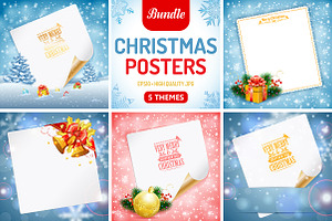 Christmas Greeting Cards, a Texture Illustration by TAlex