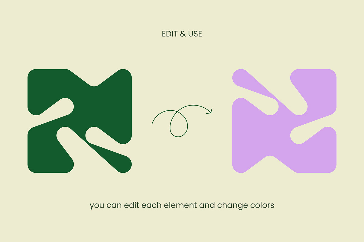 Organic Geometry - Shapes & Posters, an Object Graphic by Léo Alexandre (Photo 3 of 6)