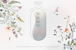 SERENITY Wild flowers collection