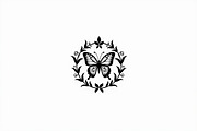 Rose Butterfly Wreath Silhouette —, an Illustration by Amazin_art (Thumbnail 16 of 25)