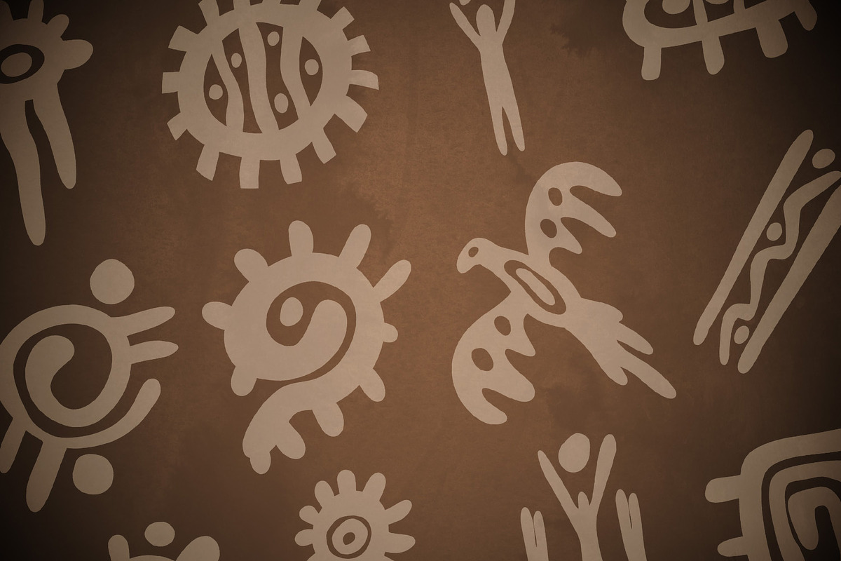 Primitive Art Photoshop Brushes, a Brush Add-On by ArtistMef (Photo 5 of 5)
