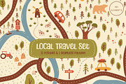 Local Travel Set, an Object Graphic by Zim Varezhkin (Thumbnail 1 of 8)