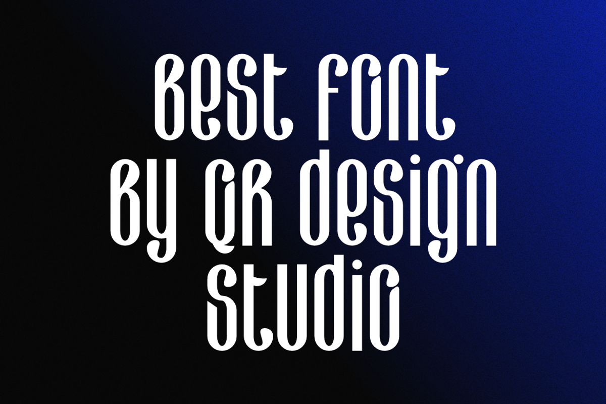 Agdobye - Modern Elegant Font, a Sans Serif Font by QR Design Studio (Photo 3 of 6)