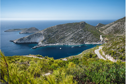 Porto Vromi. Ionian sea bay with, a Nature Photo by Igor Tichonow