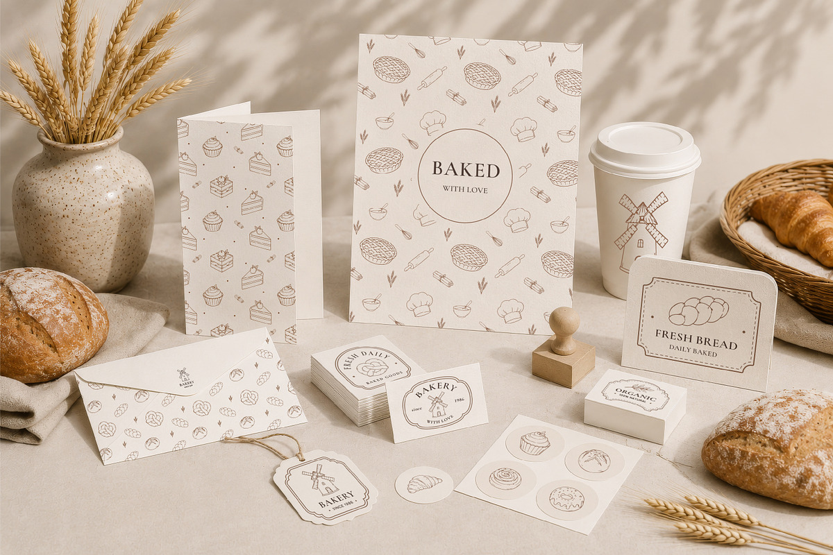 Bakery Branding Toolkit, an Object Graphic by AnnMsl Lab (Photo 3 of 6)