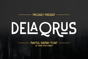 Delaqrus Playful Display Font